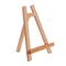10.5" Small Tabletop Display Stand A-Frame Artist Easel - Beechwood Tripod, Kids Student Classroom School Painting Party Table Desktop Easel - Portable Canvas Photo Picture Sign Holder, 1-Pack